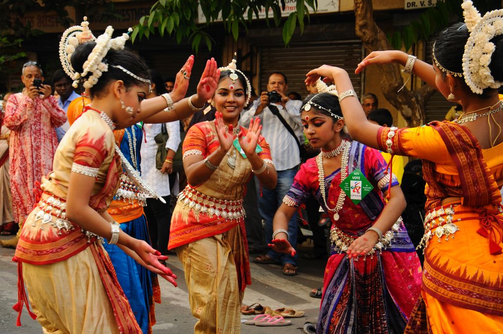 New Year procession