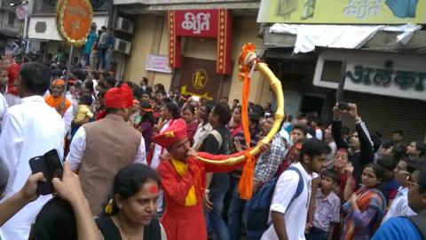 Ganapati procession