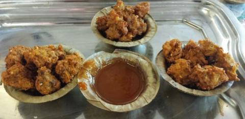Moong fritters